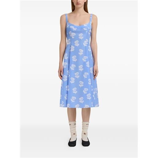 Marni abito a fiori - srb50 blue
