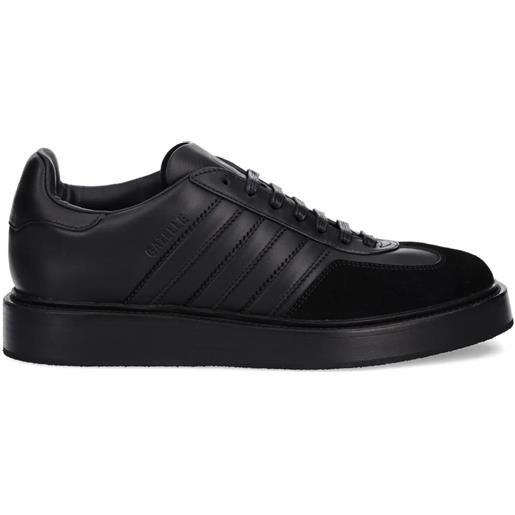 adidas sneakers platform gazelle - nero