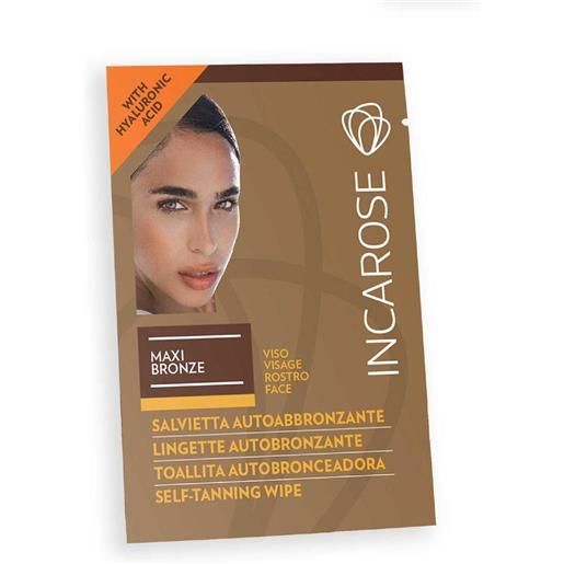 Incarose maxi bronze salvietta autoabbronzante