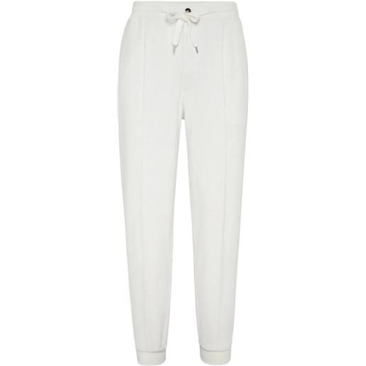 Brunello Cucinelli cashmere and cotton double cloth trousers