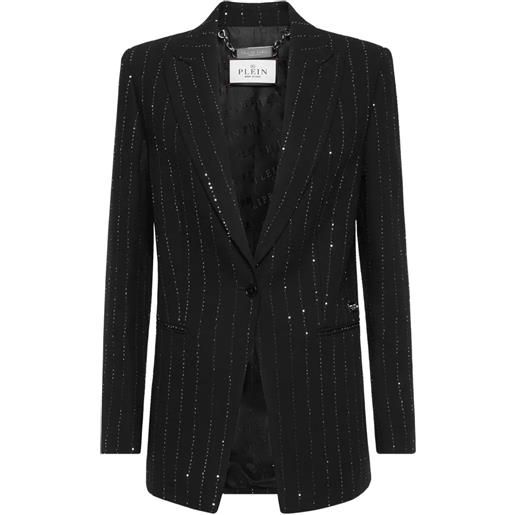 Philipp Plein pailettes boyfriend fit blazer