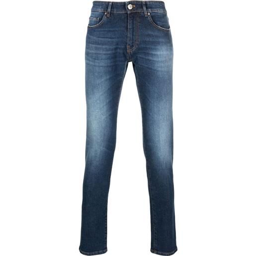 PT Torino jeans skinny a vita bassa - blu