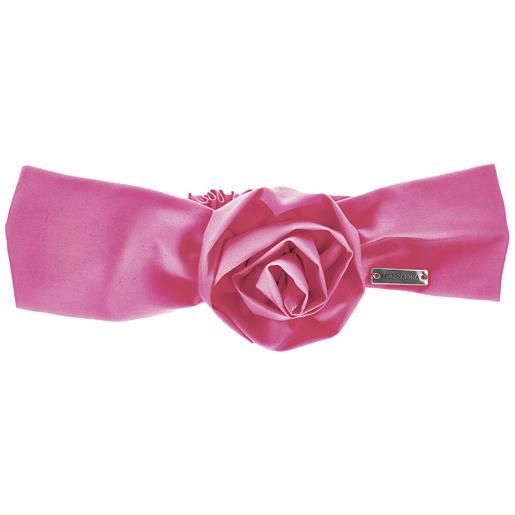 Monnalisa fascia per capelli con rosa