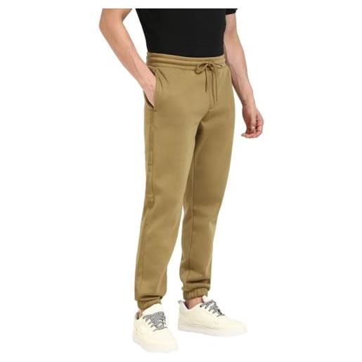 Calvin Klein uomo pantaloni da jogging logo tape pant da legare, verde (gothic olive), s