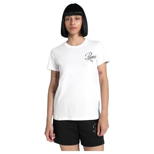 PUMA t-shirt unisex ess script (confezione da 1)
