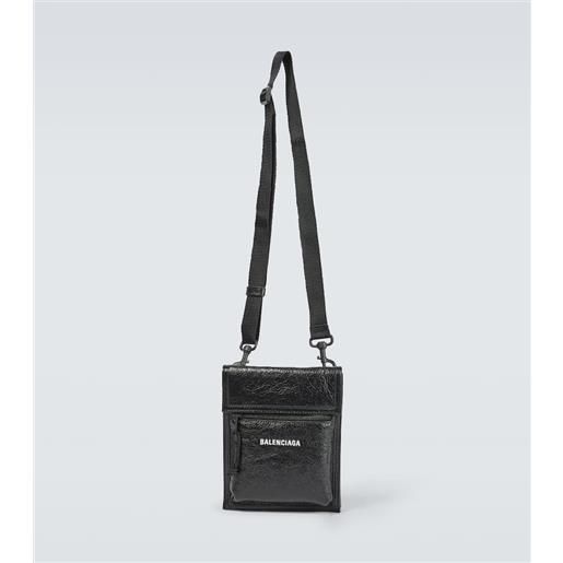 Balenciaga borsa a tracolla explorer in pelle