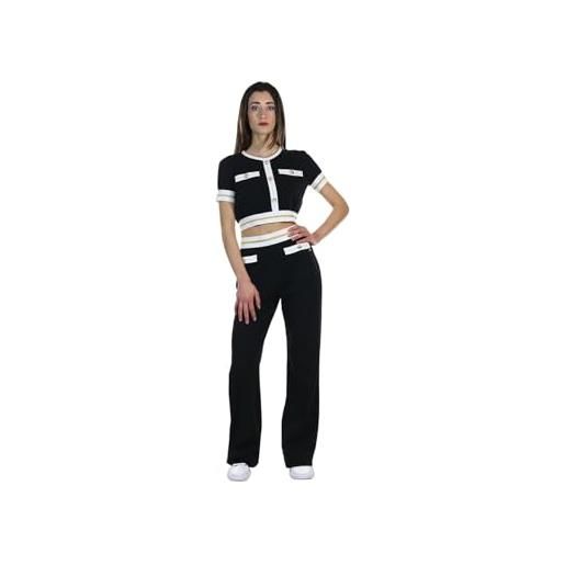 Denny Rose donna t-shirt m-corta 211dd60002 nero