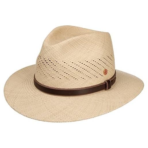 Mayser piero panama cappello di paglia uomo - made in eu, natura, 7.625