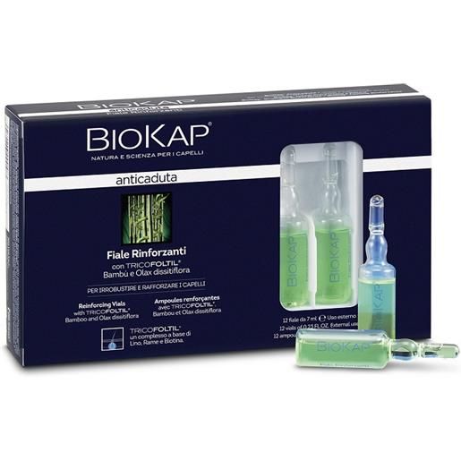 BIOS LINE SpA biokap fiale rinforzanti anticaduta con tricoltil 12 pezzi da 7 ml new