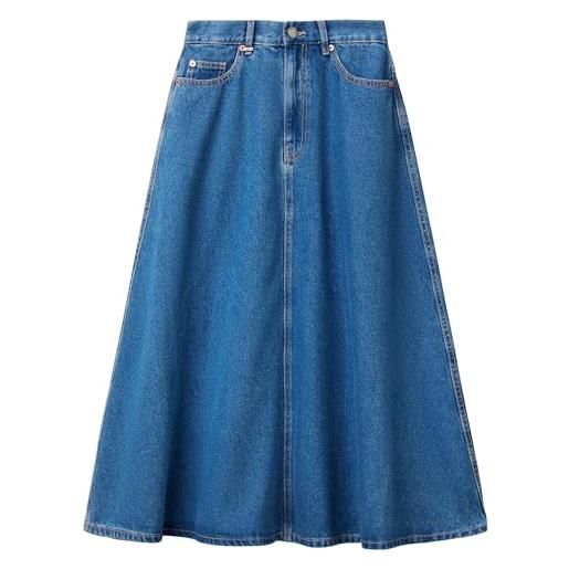 United Colors of Benetton gonna 43c8d004k, blu, 42 donna