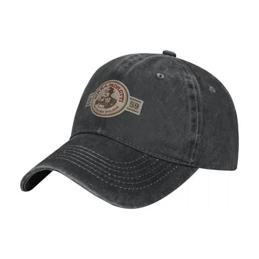 ROBEIUO cappello classico retrò lavato cappello da cowboy vintage birra moretti carino cappello da sole moda da spiaggia per donna e uomo