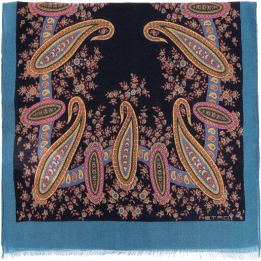 ETRO foulard con stampa paisley - nero