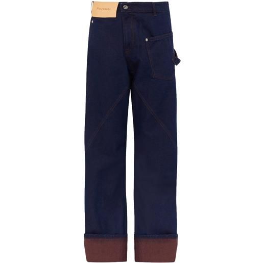 JW Anderson jeans dritti - blu