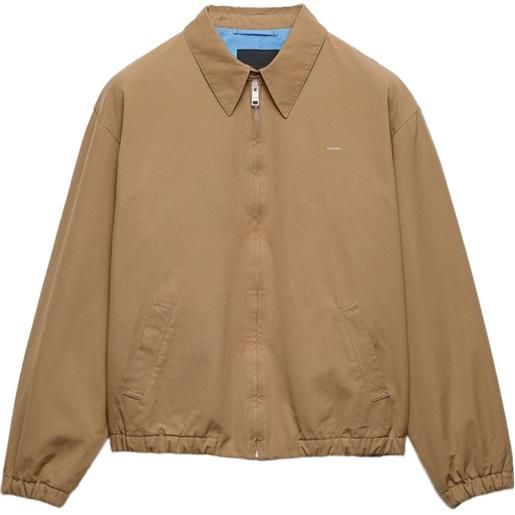 Prada giacca con ricamo - marrone