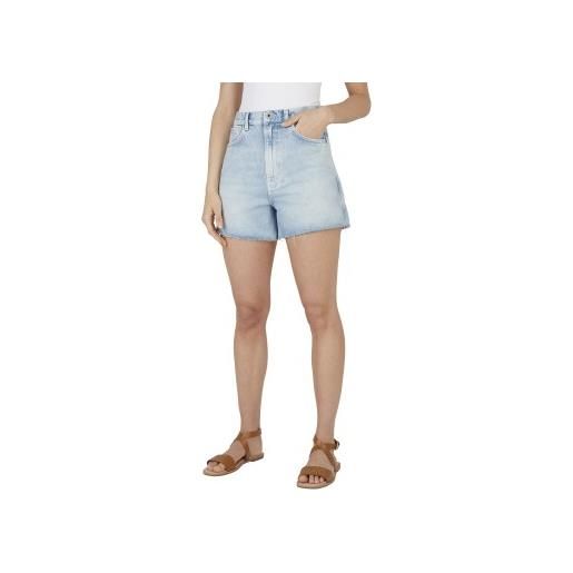 Pepe Jeans per donna. Pl801112mq7 pantaloncini blu rachel [3229418], casual, cotone, denim