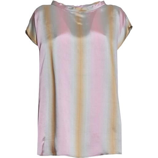 ASPESI top a righe - rosa