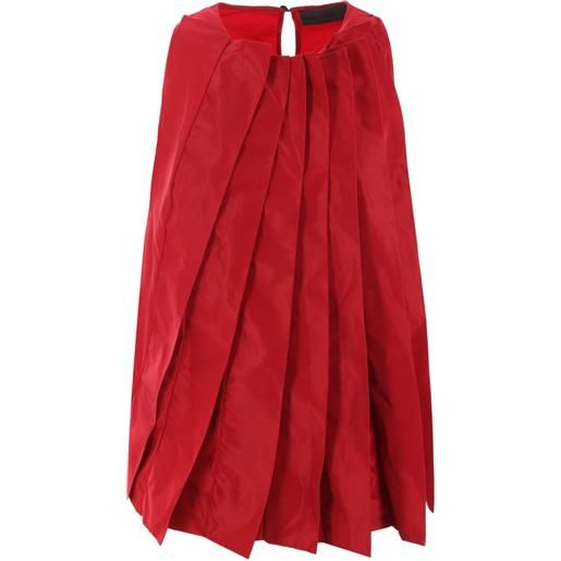 Maria Calderara top girocollo - rosso