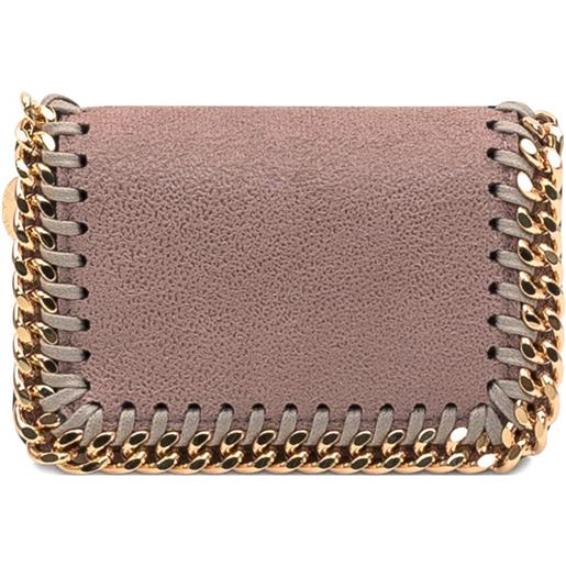 Stella McCartney portafoglio con catena - rosa