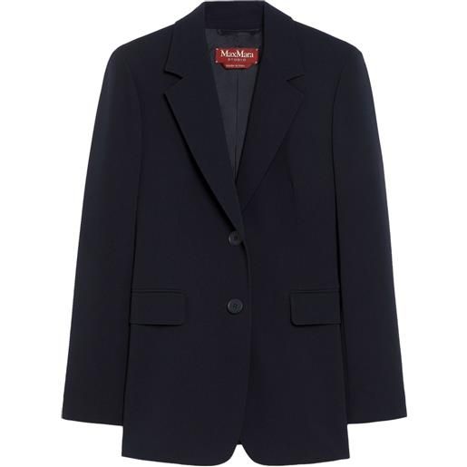 Max Mara blazer monopetto - blu