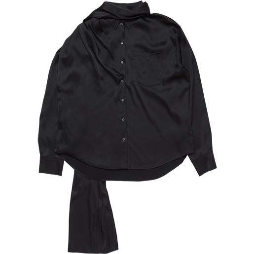 Acne Studios blusa a strati - nero