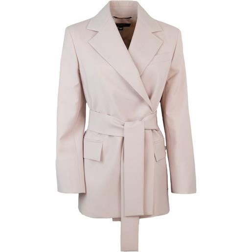 Weekend Max Mara giacca con cintura - toni neutri