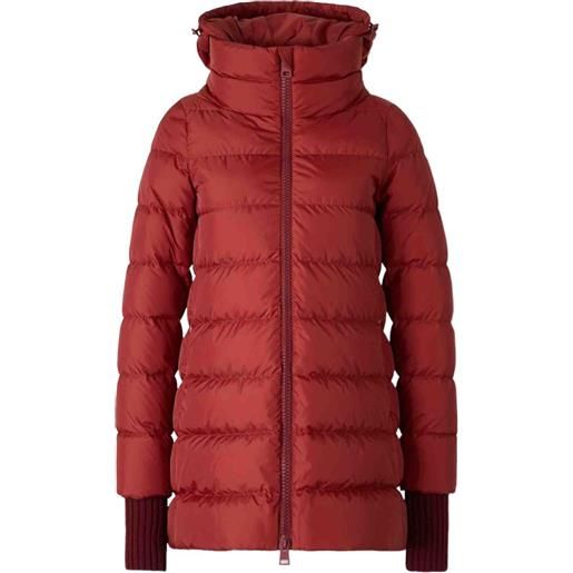 Herno piumino con cappuccio rimovibile - rosso