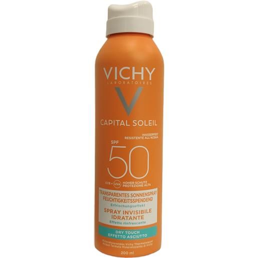 VICHY (L'Oreal Italia SpA) vichy capital soleil spray idratante invisibile spf50 viso e corpo 200 ml