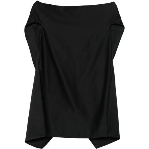 The Row blusa con scollo ampio - nero
