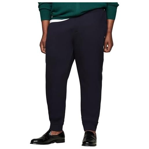 Tommy Hilfiger uomo pantaloni da jogging flag logo sweatpants pantaloni lounge, blu (desert sky), xxl