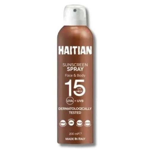 GM INDUSTRIE ITALIANE Srl haitian solare spray spf15 - 200ml protezione solare