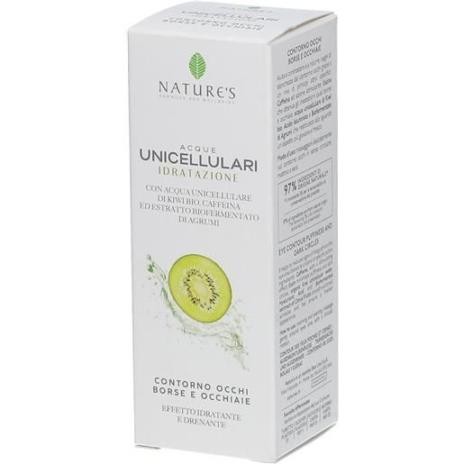 Nature's acque unicellulari contorno occhi borse occhiaie 15 ml nature's
