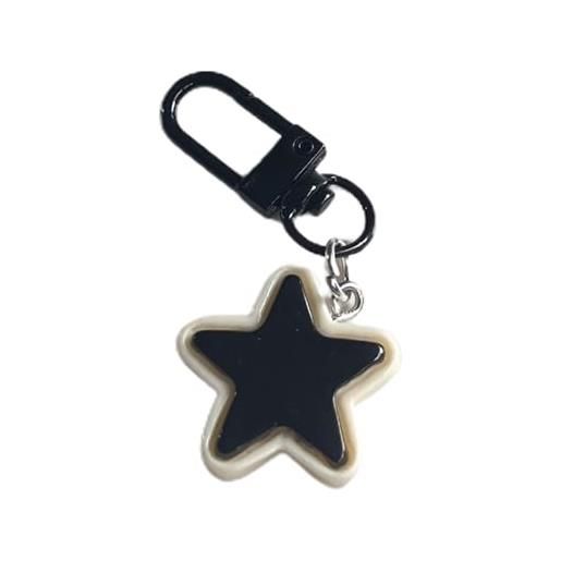 XINAJUND portachiavi a forma di stella, in acrilico, per bambini, scuola, carnevale, scuola, studenti, premi