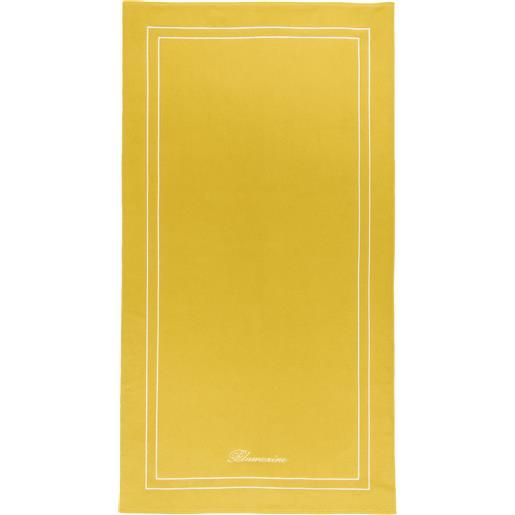 BLUMARINE telo mare yacht club giallo