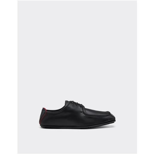 Ferrari scarpa derby in pelle - male scarpe e stivali nero