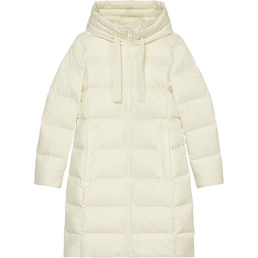 Marc O'Polo cappotto imbottito con cappuccio - bianco