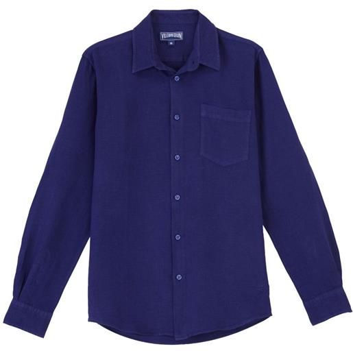 Vilebrequin camicia caroubis - blu