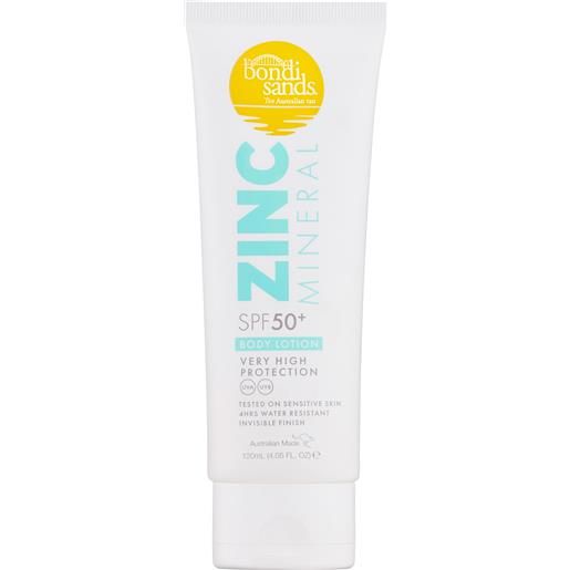 Bondi Sands mineral body lotion spf50+