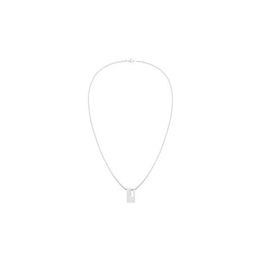 Calvin Klein collana con pendente da uomo collezione ck exposed in acciaio inossidabile - 35100019