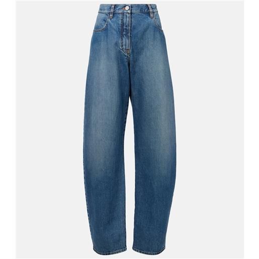 Alaia alaã¯a jeans barrel a vita alta