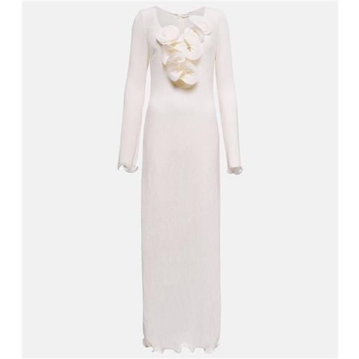 Magda Butrym abito maxi in crãªpe