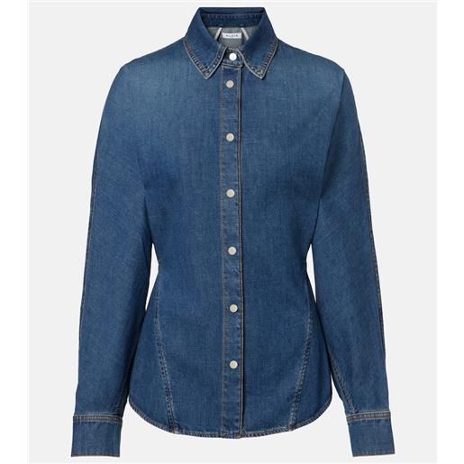 Alaia alaã¯a camicia di jeans