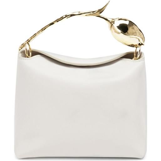 ERDEM borsa a spalla bloom mini - bianco