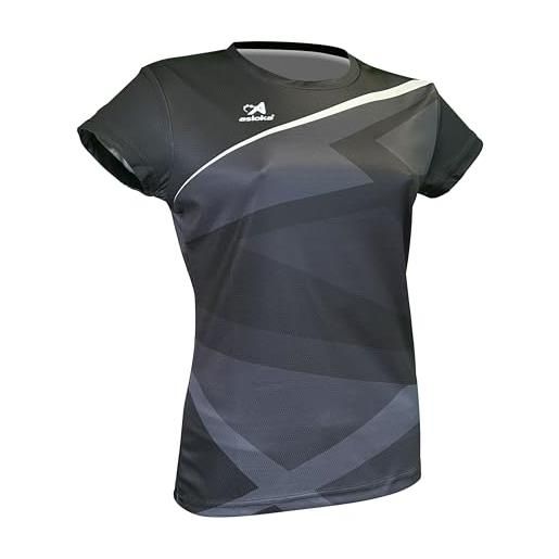 Asioka maglietta donna sport berlino, manica corta donna. Ideale per la corsa o la ginnastica, mantiene asciutto il contatto con il corpo