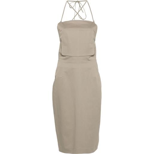 Max Mara abito midi workwear - verde