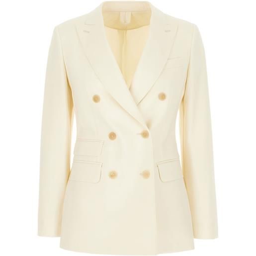 Max Mara blazer doppiopetto - bianco