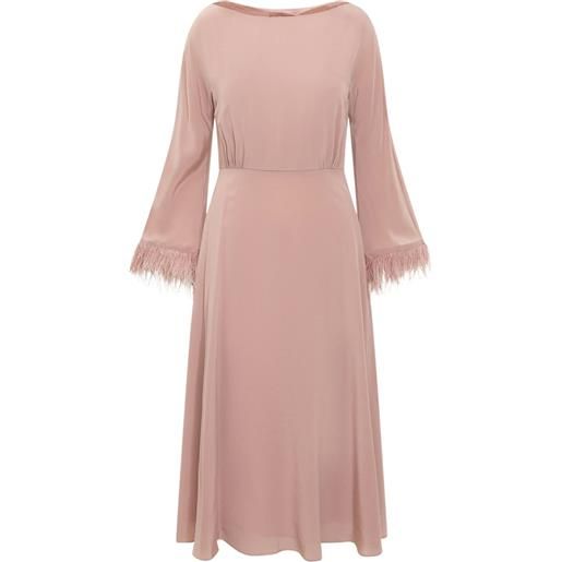 Max Mara abito midi levante - rosa