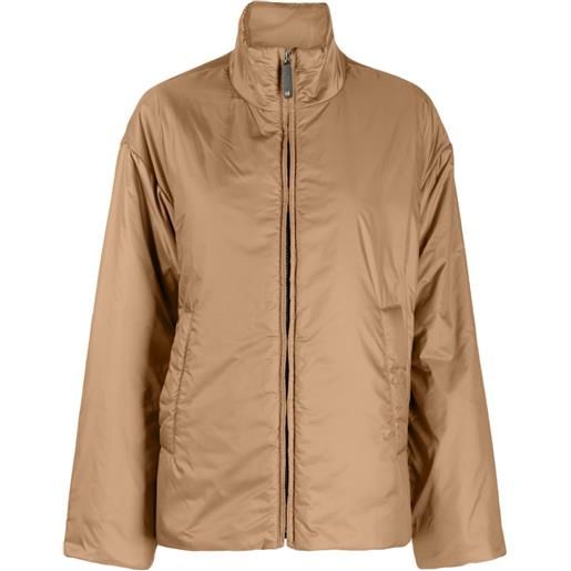 Max Mara piumino a collo alto - marrone