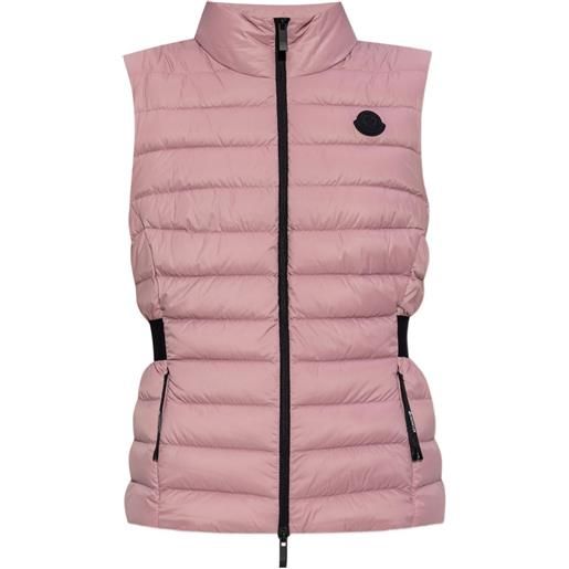 Moncler gilet valmarie - rosa