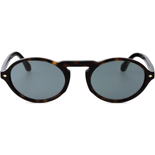 Giorgio Armani occhiali da sole tondi - marrone