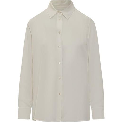 Max Mara camicia in seta - bianco